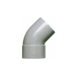 Coude pvc à 45° male/femelle 32mm
