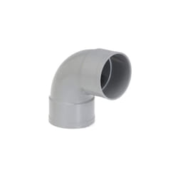 Girpi - Coude PVC femelle femelle gris 87°30 Ø63mm - XC1FF