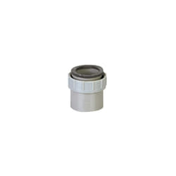 Douille droite pvc femelle gris avec écrou Ø32mm - XDE32 - Girpi