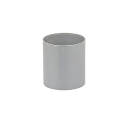 Manchon pvc femelle femelle avec butée intérieure Ø63mm - XMG63 - Girpi
