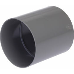 Manchon pvc avec butée intérieure femelle/femelle 100mm Girpi
