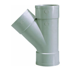 Culotte pvc 45degre ff125