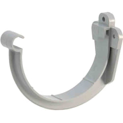 GIRPI Support de gouttière 1/2 ronde - gris