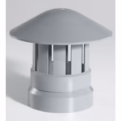 Description générale Chapeau de ventilation en PVC, conçu pour résister aux UV, aux intempéries, aux variations de températur ...