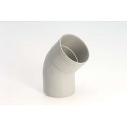 Girpi - Coude 45° Pvc Gris Dév.33 Cm Diam.100 Mm