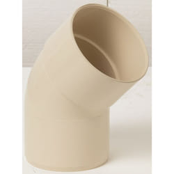 Coude 45° pvc sable Dév.33 cm Diam.100 mm - Girpi