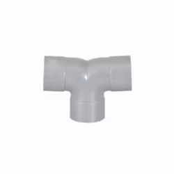 Double coude PVC: Référence: XCD40 Diamètre: 40 mm À: Coller Angle: 87.30° Raccordement: Femelle - Femelle - Femelle