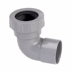 Girpi XCAI40FF, PVC, Femelle/Femelle, Gris, 87°, 4 cm, 1 pièce(s)