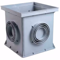 Description générale Le regard de descente en PVC de couleur gris est conçu pour une utilisation efficace dans les systèmes d ...