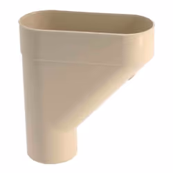 Raccord PVC pour évacuation des eaux pluviales. Caractéristiques générales : Ø (mm) : 80 Couleur : Sable Marque: Girpi
