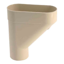 Jambonneau pvc pour eaux pluviales - sable - Girpi