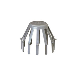 Girpi - Crapaudine en pvc diam. 80 mm gris