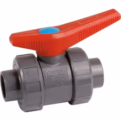 Vanne PVC pression noire - GIRPI - Ø 63 mm - Raccordement femelle - Utilisation extérieur