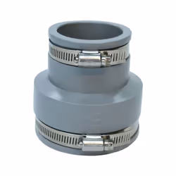 Girpi XRMP5040, PVC, Femelle/Femelle, Gris, Métallique, 5 cm, 1 pièce(s)