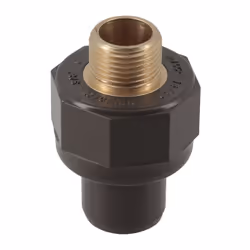 Manchon droit PVC-C pression Pour système HTA Racordement à coller et visser Femelle Mâle Ø 32 / 40 mm Filetage : M 1'