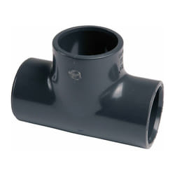Girpi - Raccord pvc pression noir en t - Femelle - ø 63 mm