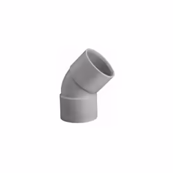 Coude PVC 45° Femelle/Femelle - D.32 Ce coude en PVC de 45° est conçu pour une utilisation dans les systèmes d'évacuation des ...
