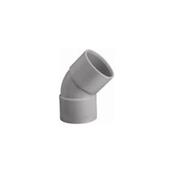 Coude pvc femelle femelle gris 45° Ø40mm - XCO40FFP - Girpi