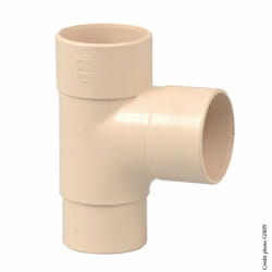 Girpi - Culotte 87.3° pvc sable Dév.16 cm Diam.50 mm