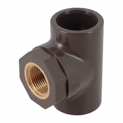 A coller et taraudage en laiton Compatibilité avec des traitements chimiques et thermiques PVC-C, un matériau entièrement rec ...
