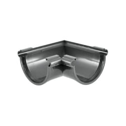 Girpi - Angle mixte à joint pour gouttière demi-ronde développé 25 Tdl80a pvc