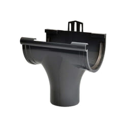 Girpi - Naissance à joint pvc ardoise Dév.16 cm Diam.50 mm