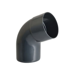 Coude 67.3° à coller pvc ardoise Girpi Dév.16 cm Diam.50 mm