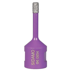 Trépan diamant à sec M14 Ø120 mm Sidamo