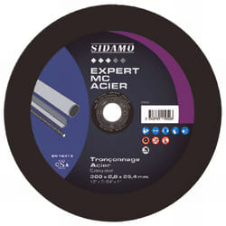 Sidamo - Disque à tronçonner expert mc acier d. 300 x 3 x Al. 25,4 mm - Acier, métaux ferreux - 10111052