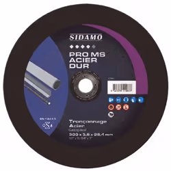 Disque haute performance pour travaux intensifs. Outil de tronçonnage pour les aciers. Avantage la durée de vie du disque sur ...