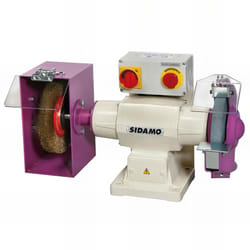 Sidamo - Touret meule - brosse 134 d. 200 mm - 400V 750W - 20113012