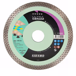Description générale Le disque diamant Ultra Céram de Sidamo est conçu pour offrir une performance de coupe supérieure, à sec ...