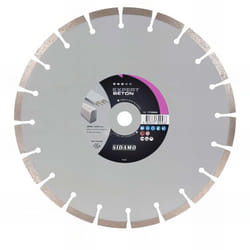 Disque diamant EXPERT BÉTON D. 350 x 25,4 x H 10 mm Béton / Béton armé - 11130058 - Sidamo