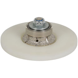 Meule diamantee a profil M14 quart de rond r 5 mm Sidamo 11130183