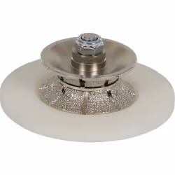 Façonnage à sec ou à eau de matériaux de décoration tels que céramique, grès, faïence, matériaux composites, fibre de verre,  ...