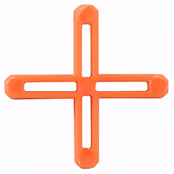 Pour obtenir un espacement et des joints réguliers entre les carreaux. Usage régulier. Dimension : Ép. 4 x L. 28 x Ht. 3,7 mm ...