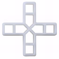 Pour obtenir un espacement et des joints réguliers entre les carreaux. Usage régulier. Dimension : Ép. 10 x L. 42 x Ht. 7 mm  ...