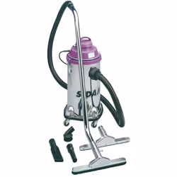 Description générale L'aspirateur eau et poussières cuve inox JET 30 est conçu pour une utilisation intensive sur des chantie ...