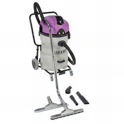 Aspirateur eau et poussières cuve polypropylène jet 60 p - 50 l - 230V 2x 1200W - 20402047 Sidamo