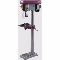 Perceuse d'établi SIDAMO Star 20 PC - 230 V mono - 20501019 - Colonne en fonte aciérée Transmission par courroies trapézoïdal ...