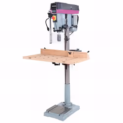 Perçage à sec des métaux, matières plastiques et bois (lubrification en option). Usage régulier. Double table, une spéciale p ...