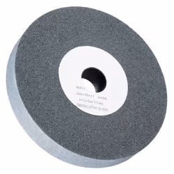 Sidamo - Meule A60M corindon gris D200x20x32mm grain 60 - 10505023 Meule vitrifiée de tourets Dureté moyenne pour métaux durs ...