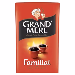 LOT DE 12 - GRAND MERE Familial - Café moulu - 250 g