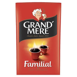 LOT DE 12 - GRAND MERE Familial - Café moulu - 250 g