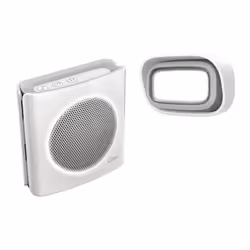 Facile d'installation et d'utilisation Dispositif sans fil signifie facilité d'installation. Le carillon se fixe ou se pose s ...