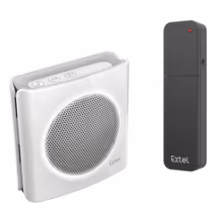 Extension de sonnerie universelle sans fil - 200m de portée - flash et six sonneries diBi More Extel 081748