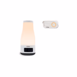 Le carillon sans fil Mood avec enceinte Bluetooth et lampe intégrées d'Extel est un produit polyvalent qui sait mêler l'utile ...