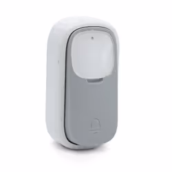 Bouton dappel supplémentaire sans fil sans pile pour le carillon Bamboo - Bamboo Push - Avidsen - 102503