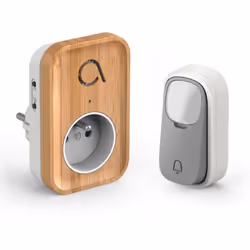 Un carillon facile à installer Pour commencer à utiliser Bamboo Plug, c'est simple et rapide : vissez le bouton d'appel à vot ...