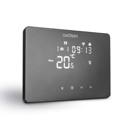 Thermostat Wifi connecté filaire noir - HomeTemp - Avidsen - 127073